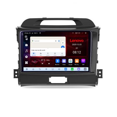 Navigatie Kia Sportage 2010- Lenovo Kit-325 8 Core 2.2 Ghz 8+128 Qled Incell 1K Android 360 Carplay DSP AHD 1080P ADAS 4G Wifi 5Ghz Bluetooth PRO