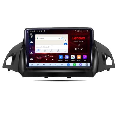 Navigatie Ford Kuga 2013-2017 Lenovo Kit-362 8 Core 2.2 Ghz 8+128 Qled Incell 1K Android 360 Carplay DSP AHD 1080P ADAS 4G Wifi 5Ghz Bluetooth PRO