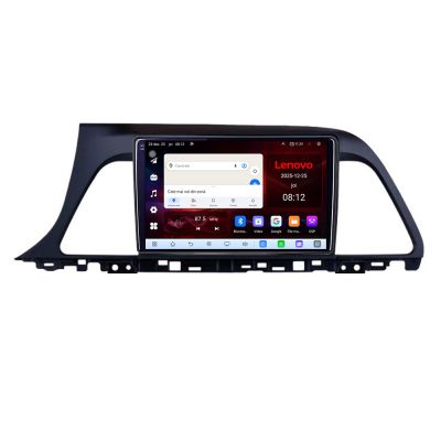 Navigatie Hyundai Sonata Lenovo Kit-417 8 Core 2.2 Ghz 8+128 Qled Incell 1K Android 360 Carplay DSP AHD 1080P ADAS 4G Wifi 5Ghz Bluetooth PRO