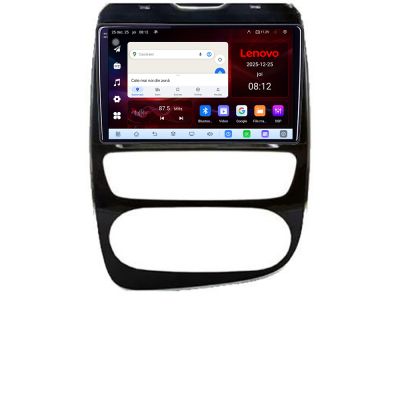 Navigatie Renault Clio 4 V2 Lenovo Kit-468 8 Core 2.2 Ghz 8+128 Qled Incell 1K Android 360 Carplay DSP AHD 1080P ADAS 4G Wifi 5Ghz Bluetooth PRO