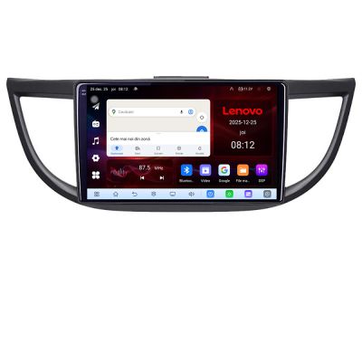 Navigatie Honda CRV 2012-2016 Lenovo Kit-469 8 Core 2.2 Ghz 8+128 Qled Incell 1K Android 360 Carplay DSP AHD 1080P ADAS 4G Wifi 5Ghz Bluetooth PRO