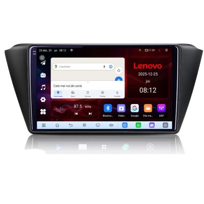 Navigatie Skoda Fabia 2015- Lenovo Kit-541 8 Core 2.2 Ghz 8+128 Qled Incell 1K Android 360 Carplay DSP AHD 1080P ADAS 4G Wifi 5Ghz Bluetooth PRO