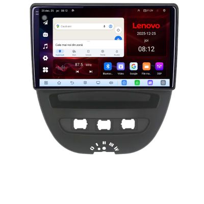 Navigatie Citroen C1 Peugeot 107 Toyota Aygo 2005-2014 8 Core 2.2 Ghz 8+128 Qled Incell 1K Android 360 Carplay DSP AHD 1080P ADAS 4G Wifi 5Ghz Bluetooth PRO
