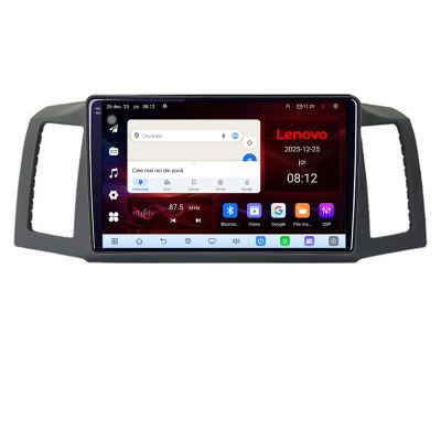 Navigatie Jeep Grand Cherokee 2008-2010 8 Core 2.2 Ghz 8+128 Qled Incell 1K Android 360 Carplay DSP AHD 1080P ADAS 4G Wifi 5Ghz Bluetooth PRO