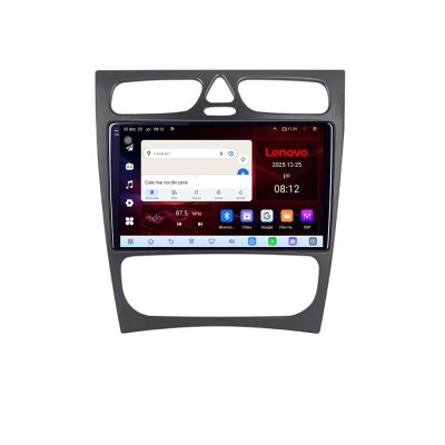 Navigatie Mercedes C W203 2000-2004 Lenovo Kit-clk 8 Core 2.2 Ghz 8+128 Qled Incell 1K Android 360 Carplay DSP AHD 1080P ADAS 4G Wifi 5Ghz Bluetooth PRO