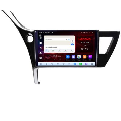 Navigatie Toyota Corolla 2017- Lenovo Kit-COROLLA17 8 Core 2.2 Ghz 8+128 Qled Incell 1K Android 360 Carplay DSP AHD 1080P ADAS 4G Wifi 5Ghz Bluetooth PRO