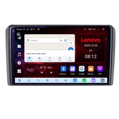 Navigatie Iveco Daily 2007-2014 Lenovo Kit-DAILY 8 Core 2.2 Ghz 8+128 Qled Incell 1K Android 360 Carplay DSP AHD 1080P ADAS 4G Wifi 5Ghz Bluetooth PRO