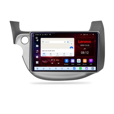 Navigatie Honda Fit 2008-2013 8 Core 2.2 Ghz 8+128 Qled Incell 1K Android 360 Carplay DSP AHD 1080P ADAS 4G Wifi 5Ghz Bluetooth PRO
