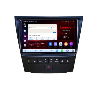 Navigatie Lexus GS-04 2004-2011 Lenovo Kit- GS-04 8 Core 2.2 Ghz 8+128 Qled Incell 1K Android 360 Carplay DSP AHD 1080P ADAS 4G Wifi 5Ghz Bluetooth PRO