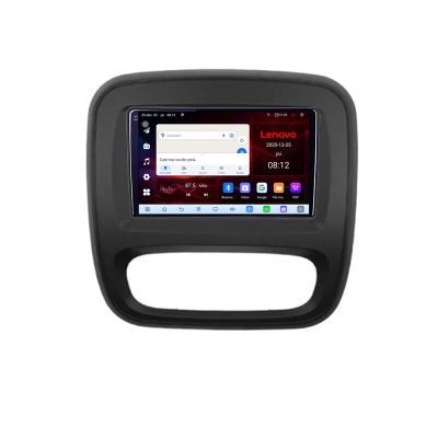 Navigatie Renault Trafic 2014-2017 Lenovo Kit-rt09 8 Core 2.2 Ghz 8+128 Qled Incell 1K Android 360 Carplay DSP AHD 1080P ADAS 4G Wifi 5Ghz Bluetooth PRO v1