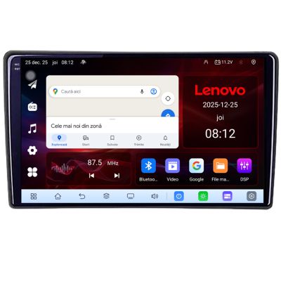 Navigatie Kia Sorento 2012-2015 Lenovo Kit-SORENTO12 8 Core 2.2 Ghz 8+128 Qled Incell 1K Android 360 Carplay DSP AHD 1080P ADAS 4G Wifi 5Ghz Bluetooth PRO