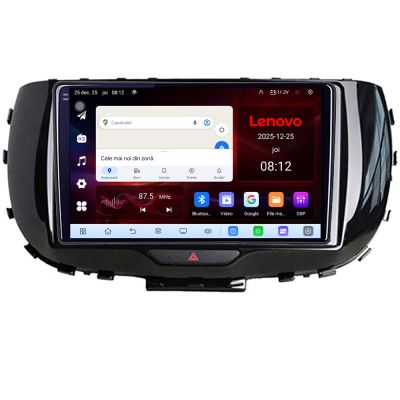 Navigatie Kia Soul 2020- Lenovo Kit-soul 8 Core 2.2 Ghz 8+128 Qled Incell 1K Android 360 Carplay DSP AHD 1080P ADAS 4G Wifi 5Ghz Bluetooth PRO