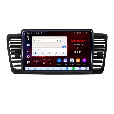 Navigatie Subaru Outback Legacy Lenovo Kit-SU02 8 Core 2.2 Ghz 8+128 Qled Incell 1K Android 360 Carplay DSP AHD 1080P ADAS 4G Wifi 5Ghz Bluetooth PRO