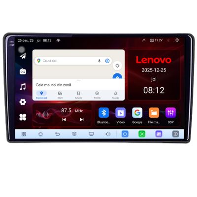 Navigatie Fiat Tipo 2020- 8 Core 2.2 Ghz 8+128 Qled Incell 1K Android 360 Carplay DSP AHD 1080P ADAS 4G Wifi 5Ghz Bluetooth PRO