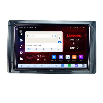 Navigatie Toyota 2DIN Lenovo Kit-TY2DIN 8 Core 2.2 Ghz 8+128 Qled Incell 1K Android 360 Carplay DSP AHD 1080P ADAS 4G Wifi 5Ghz Bluetooth PRO