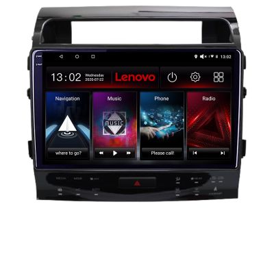Navigatie Toyota Landcruiser J150 2010-2018 Lenovo 8 core QLED 2K 12+256 360 Android Waze USB Navigatie Internet Youtube Radio