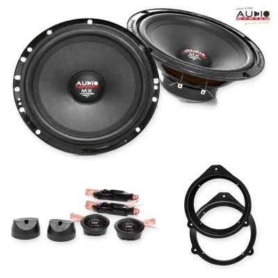 Pachet difuzoare Audi A4 B6 (8E) 2000-2004 Audio System MX componente dedicate uși față