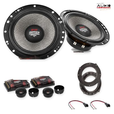 Pachet difuzoare Audi A6 (C7/4G) 2011-2014 Audio System RADION componente dedicate uși față