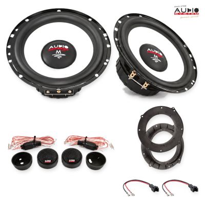 Pachet difuzoare Audi A7 (C7/4G) 2010-2014 Audio System M-Series componente dedicate uși față