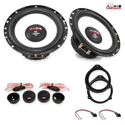 Pachet difuzoare Audi R8 (42) 2006-2015 Audio System M-Series componente dedicate uși față