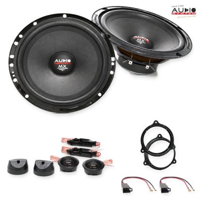 Pachet difuzoare Dacia Duster (SR) 2018-2021 Audio System MX componente dedicate uși față