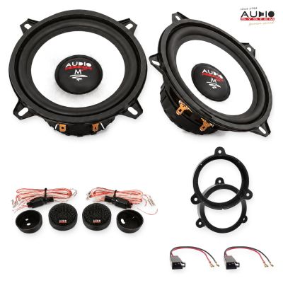 Pachet difuzoare Dacia Sandero 2008-2012 Audio System M-Series componente dedicate uși față