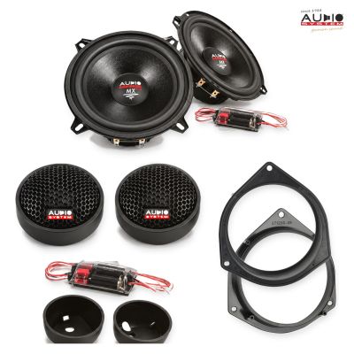 Pachet difuzoare Fiat Fiorino (ZAF225) 2008-2016 Audio System MX componente dedicate uși față