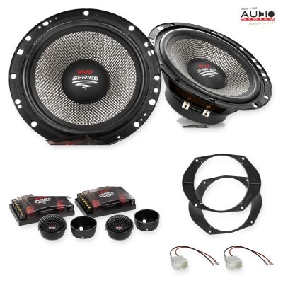 Pachet difuzoare Ford Fusion (JU2) 2002-2012 Audio System RADION componente dedicate uși față