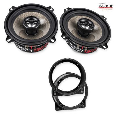 Pachet difuzoare Honda Civic Hybrid (FD) 2004-2006 Audio System CARBON coaxiale dedicate uși spate