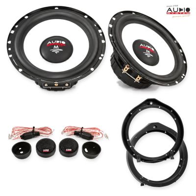 Pachet difuzoare Honda Crosstour 2010-2012 Audio System M-Series componente dedicate uși față