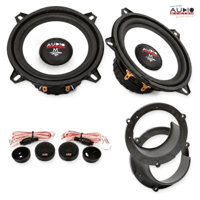 Pachet difuzoare Mazda 2 (DE) 2010-2015 Audio System M-Series componente dedicate uși față