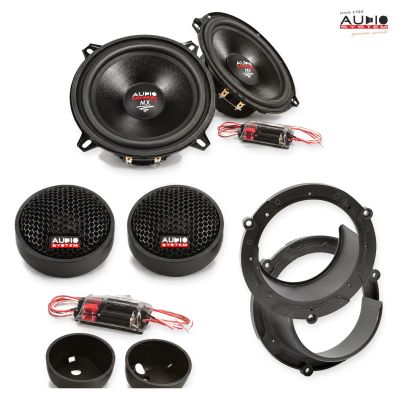 Pachet difuzoare Mazda 2 (DY) 2005-2007 Audio System MX componente dedicate uși față