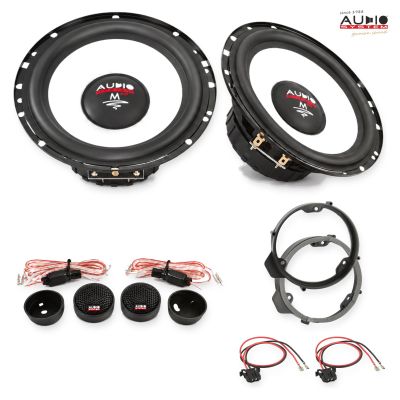 Pachet difuzoare Mercedes A-Klasse (W176) 2012-2018 Audio System M-Series componente dedicate uși față