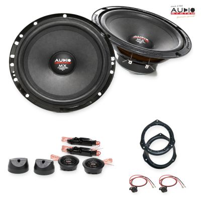 Pachet difuzoare Mercedes C-Klasse (C204) Coupé 2011-2014 Audio System MX componente dedicate uși față