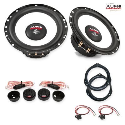 Pachet difuzoare Mercedes C-Klasse (W204) Sedan 2007-2013 Audio System M-Series componente dedicate uși spate