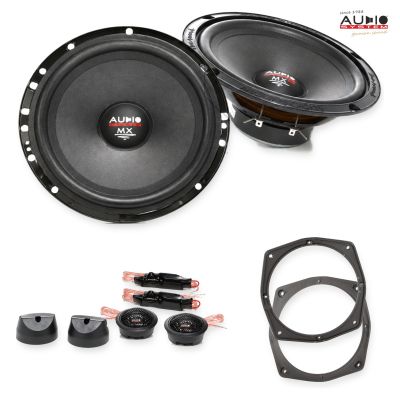 Pachet difuzoare Mitsubishi Eclipse (D30) 1995-2000 Audio System MX componente dedicate uși față