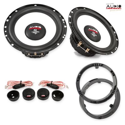 Pachet difuzoare Mitsubishi Spacestar / Mirage 2012-2021 Audio System M-Series componente dedicate uși față
