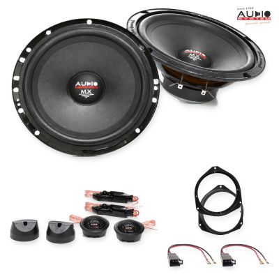 Pachet difuzoare Opel Astra H (A-H) 2004-2007 Audio System MX componente dedicate uși față