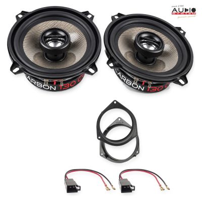 Pachet difuzoare Opel Corsa C (X01) 2006-2006 Audio System CARBON coaxiale dedicate uși spate