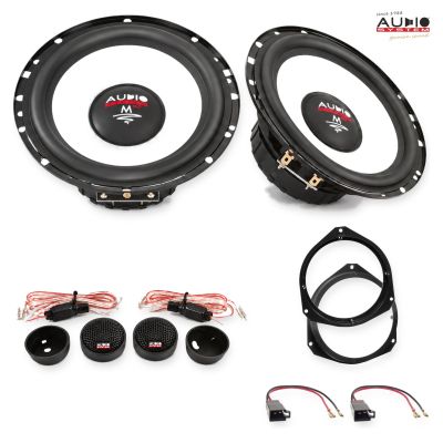 Pachet difuzoare Opel Corsa D (S07) 2008-2010 Audio System M-Series componente dedicate uși față