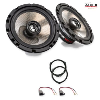 Pachet difuzoare Opel Zafira (A) 1999-2005 Audio System CARBON coaxiale dedicate uși spate