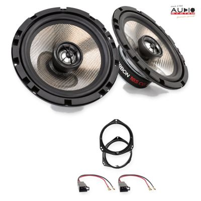 Pachet difuzoare Opel Zafira A (T98 MONOCAB) 1999-2002 Audio System CARBON coaxiale dedicate uși spate