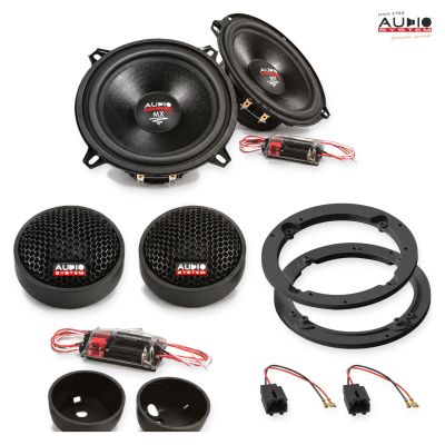 Pachet difuzoare Peugeot 306 (7) 1994-2009 Audio System MX componente dedicate uși față