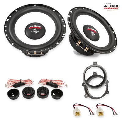 Pachet difuzoare Renault Master III (M) 2014-2018 Audio System M-Series componente dedicate uși față