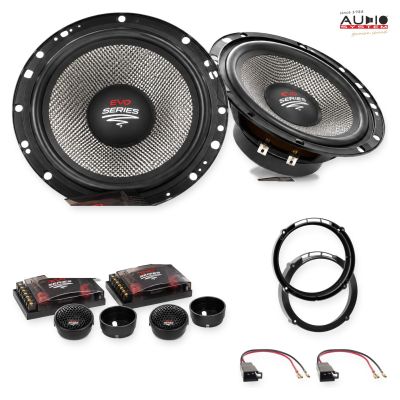 Pachet difuzoare Seat Leon (1P) 2005-2012 Audio System RADION componente dedicate uși față