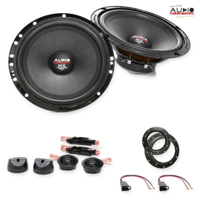 Pachet difuzoare Skoda Octavia II (1Z) 2004-2013 Audio System MX componente dedicate uși față