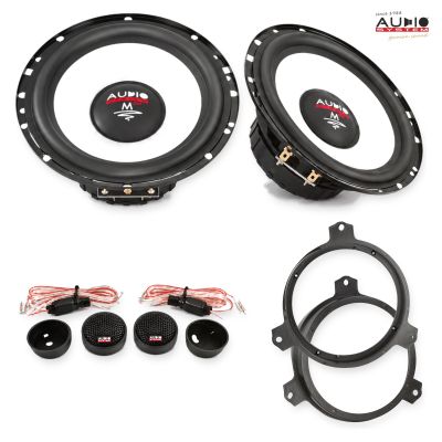 Pachet difuzoare Subaru Legacy 2009-2014 Audio System M-Series componente dedicate uși față