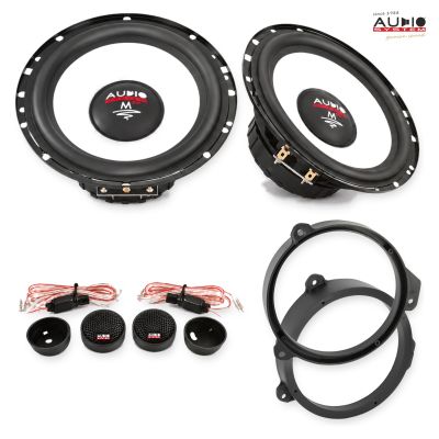 Pachet difuzoare Subaru Levorg 2015-2020 Audio System M-Series componente dedicate uși față