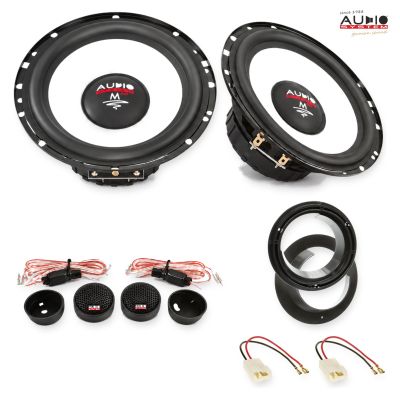 Pachet difuzoare Suzuki Splash (EX) 2008-2012 Audio System M-Series componente dedicate uși față