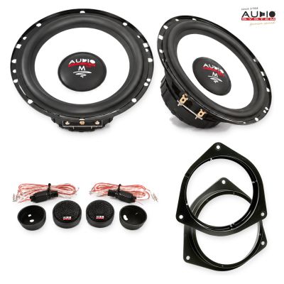 Pachet difuzoare Toyota Auris (E150) 2010-2013 Audio System M-Series componente dedicate uși față